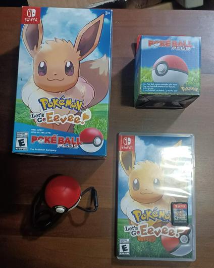 Pokemon Let's Go Eevee [Poke Ball Plus Bundle] photo