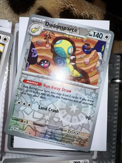 Dudunsparce [Reverse Holo] #129 photo