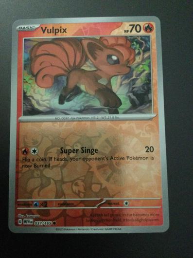 Vulpix [Reverse Holo] #37 photo