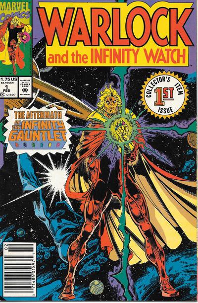 Warlock And The Infinity Watch [Newsstand] #1 (1992) Comic Books Warlock and the Infinity Watch