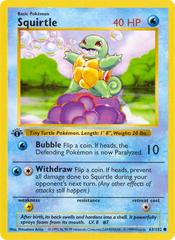 Squirtle [1st Edition] Pokemon Base Set Prices