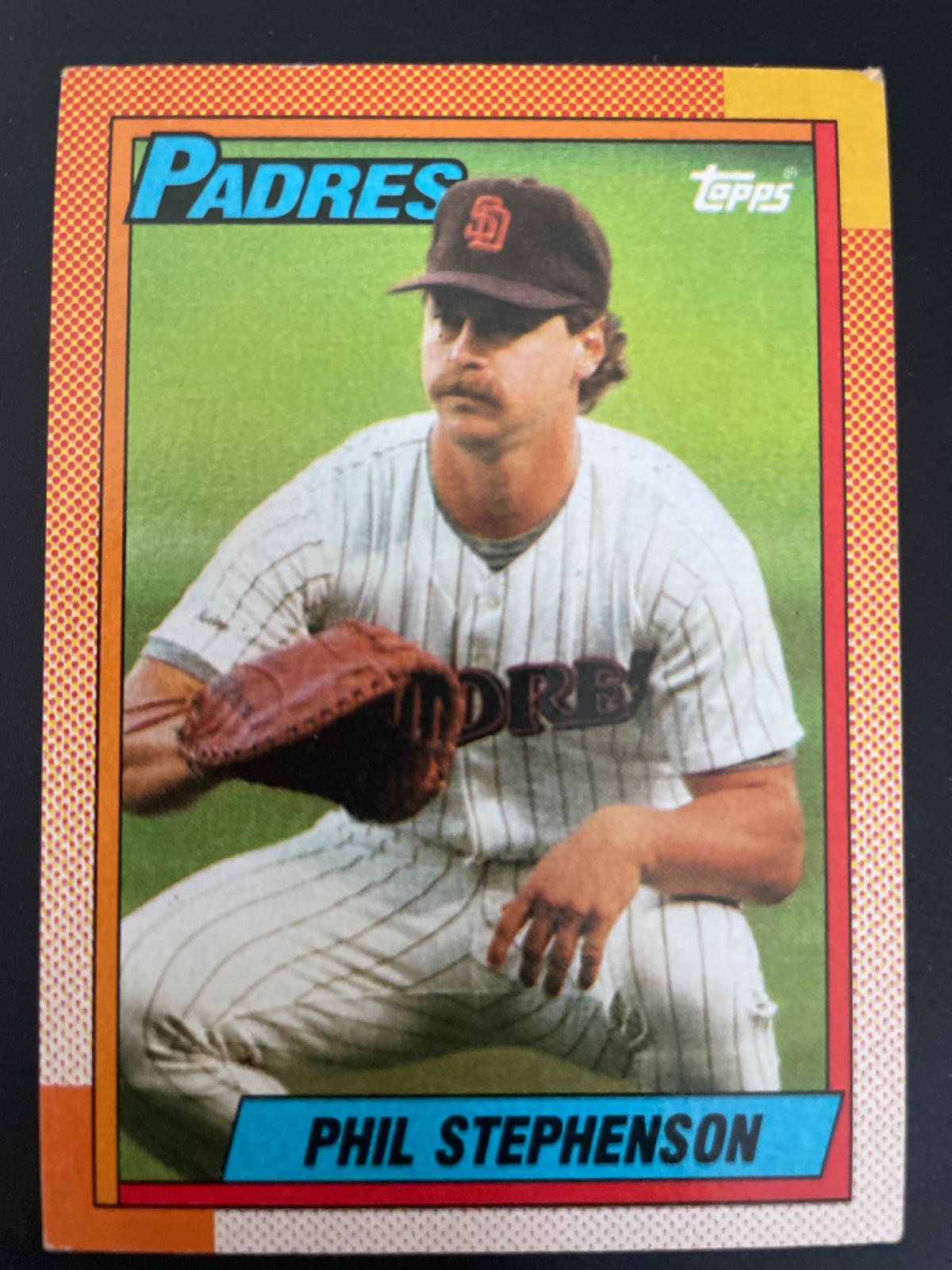 Phil Stephenson Ungraded 1990 Topps