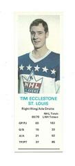 Tim Ecclestone Hockey Cards 1970 Dad's Cookies Prices