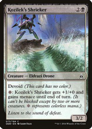 Kozilek's Shrieker Magic Oath of the Gatewatch