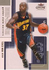 Nick Van Exel #64 Basketball Cards 2003 Fleer Genuine Insider Prices