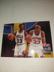 Scottie Pippen / Grant Hill. [Awesome duos] #58 Basketball Cards 1996 Skybox Premium Prices