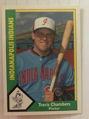 Travis Chambers #4 Baseball Cards 1990 CMC Indianapolis Indians Prices