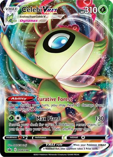 Celebi VMAX #8 Cover Art