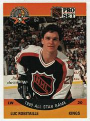 Luc Robitaille #341 Hockey Cards 1990 Pro Set Prices