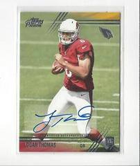 Logan Thomas [Running Autograph] #111 Football Cards 2014 Topps Prime Prices