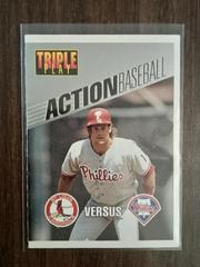 Darren Daulton #5 Baseball Cards 1993 Panini Donruss Triple Play Action Baseball Prices