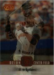 Deion Sanders #83 Baseball Cards 1996 Sportflix Prices