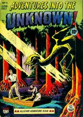 Adventures into the Unknown #5 (1949) Comic Books Adventures into the Unknown Prices