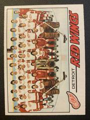 Detroit Red Wings [Team Checklist] Hockey Cards 1977 O-Pee-Chee Prices