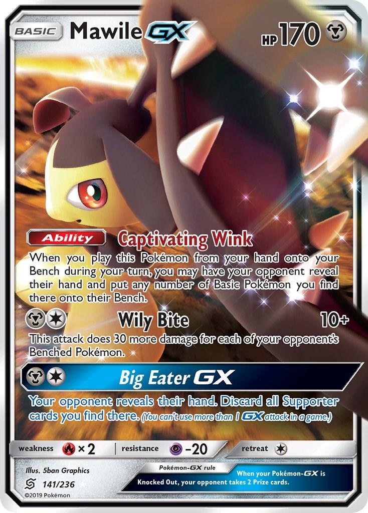 Mawile GX #141 Pokemon Unified Minds