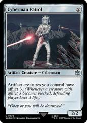 Cyberman Patrol [Foil] Magic Doctor Who Prices
