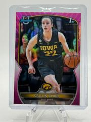 Caitlin Clark [Pink] #50 Basketball Cards 2022 Bowman Chrome University Prices