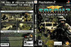 Artwork - Back, Front | SOCOM 3 US Navy Seals Playstation 2