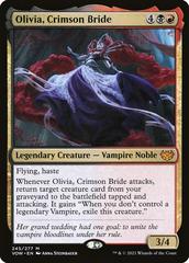 Olivia, Crimson Bride Magic Innistrad: Crimson Vow Prices