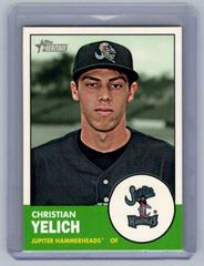 Christian Yelich Baseball Cards 2012 Topps Heritage Prices