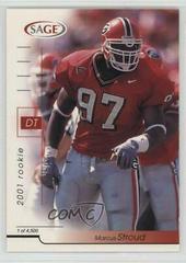 Marcus Stroud Football Cards 2001 Sage Prices