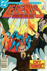 Legends [Newsstand] #4 (1986) Comic Books Legends Prices
