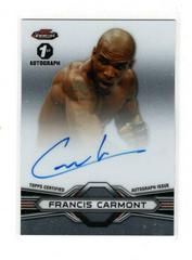 Francis Carmont #FFA-FC Ufc Cards 2013 Finest UFC Autographs Prices