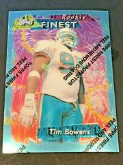 Tim Bowens #3 Football Cards 1995 Topps Finest Prices