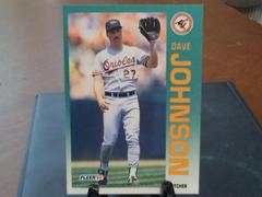 Dave Johnson #12 Baseball Cards 1992 Fleer Prices