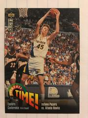 Indiana Pacers vs Atlanta Hawks #351 Basketball Cards 1995 Collector's Choice Prices