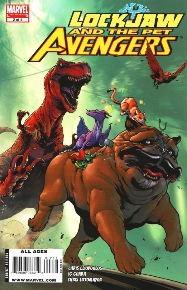 Lockjaw and the Pet Avengers #2 (2009) Comic Books Lockjaw and the Pet Avengers