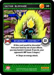 Saiyan Blockade C49 Dragon Ball Z Evolution Prices