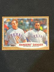 Rangers Danger [Hamilton/Cruz] #263 Baseball Cards 2011 Topps Heritage Prices