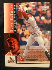Mark McGwire #7 of 30 Baseball Cards 1998 Upper Deck McGwire's Chase for 62 Prices