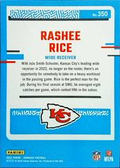 Back | Rashee Rice Football Cards 2023 Panini Donruss