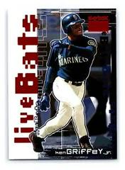 Ken Griffey Jr Baseball Cards 1999 Skybox Premium Live Bats Prices