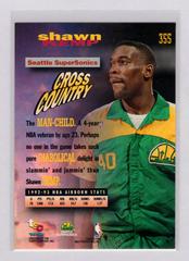 Back | Shawn Kemp Basketball Cards 1993 Stadium Club