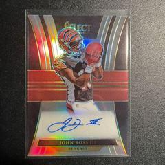 John Ross III #RS-JR Football Cards 2017 Panini Select Rookie Signatures Prizm Prices