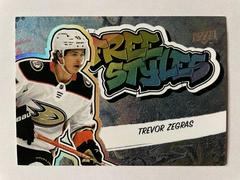 Trevor Zegras Hockey Cards 2022 Upper Deck Freestyles Prices