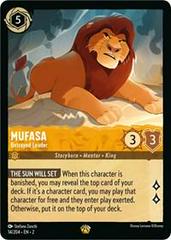 Mufasa - Betrayed Leader #14 Lorcana Rise of the Floodborn Prices