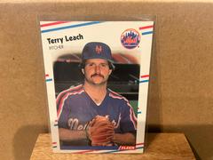 Terry Leach #139 Baseball Cards 1988 Fleer Prices