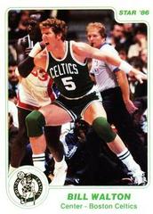White Border | Bill Walton Basketball Cards 1986 Star