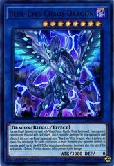 Blue-Eyes Chaos Dragon LED3-EN001 YuGiOh Legendary Duelists: White Dragon Abyss Prices
