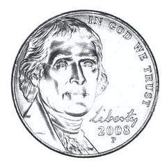 2008 P Coins Jefferson Nickel Prices