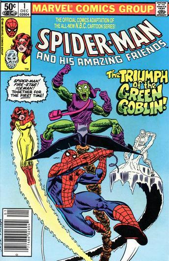 Spider-Man and His Amazing Friends #1 (1981) Cover Art