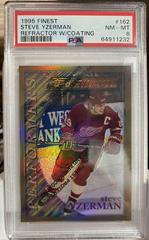 Steve Yzerman [Refractor w/ Coating] Hockey Cards 1995 Finest Prices