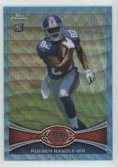 Rueben Randle #BW-70 Football Cards 2012 Topps Chrome Blue Wave Refractor Prices