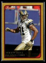 Torry Holt [Gold] #12 Football Cards 2006 Bowman Prices