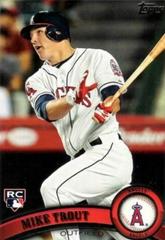 Mike Trout #US175 Baseball Cards 2011 Topps Update Prices