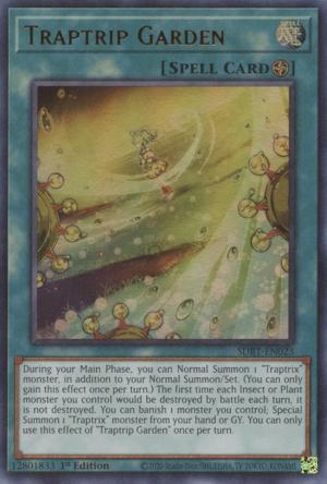 Traptrip Garden SDBT-EN023 YuGiOh Structure Deck: Beware of Traptrix